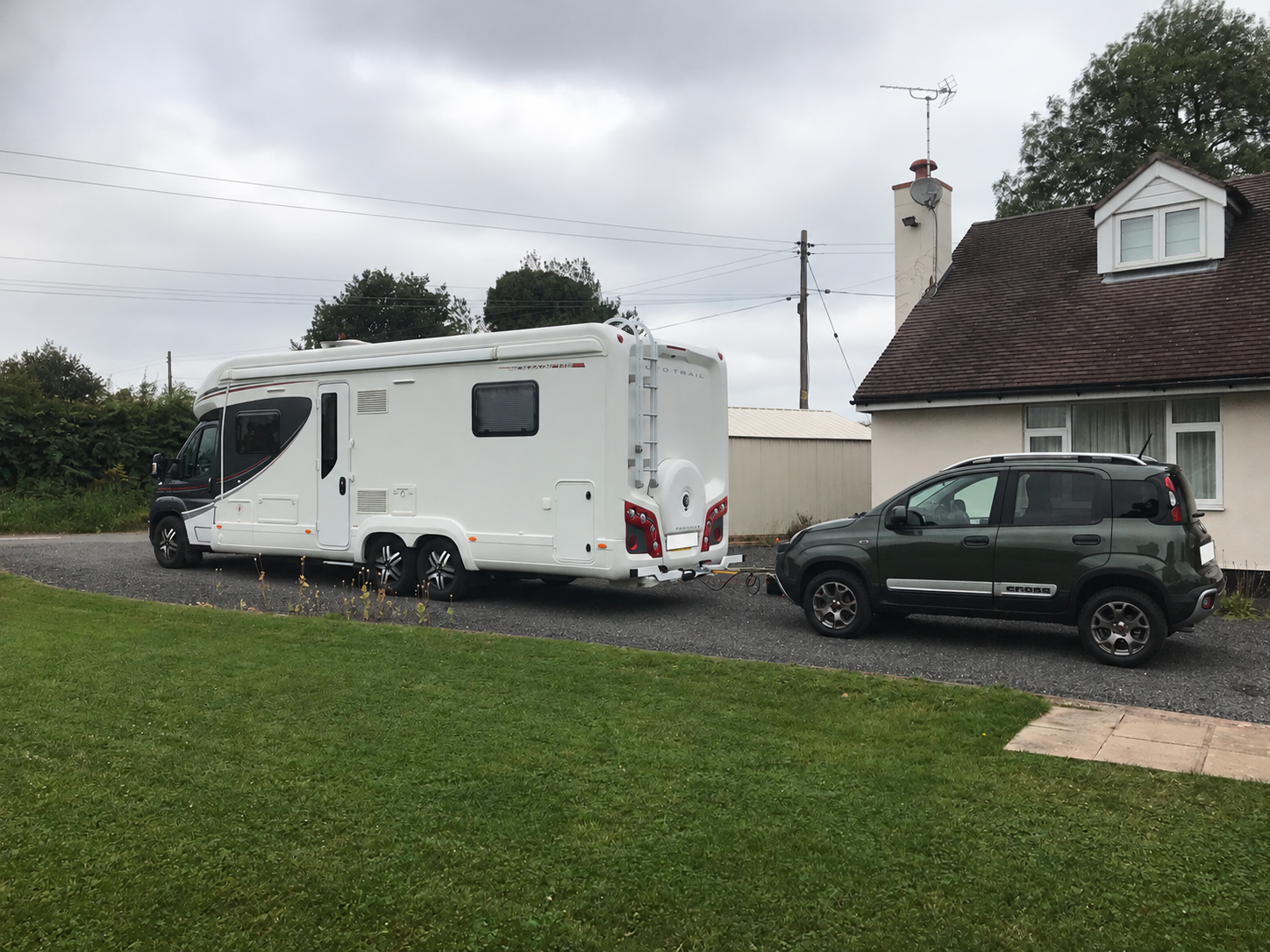 Fiat Panda Cross / 4×4 TowGlide installation