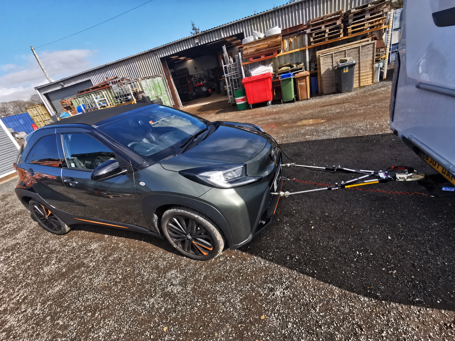 Toyota Aygo X TowGlide installation