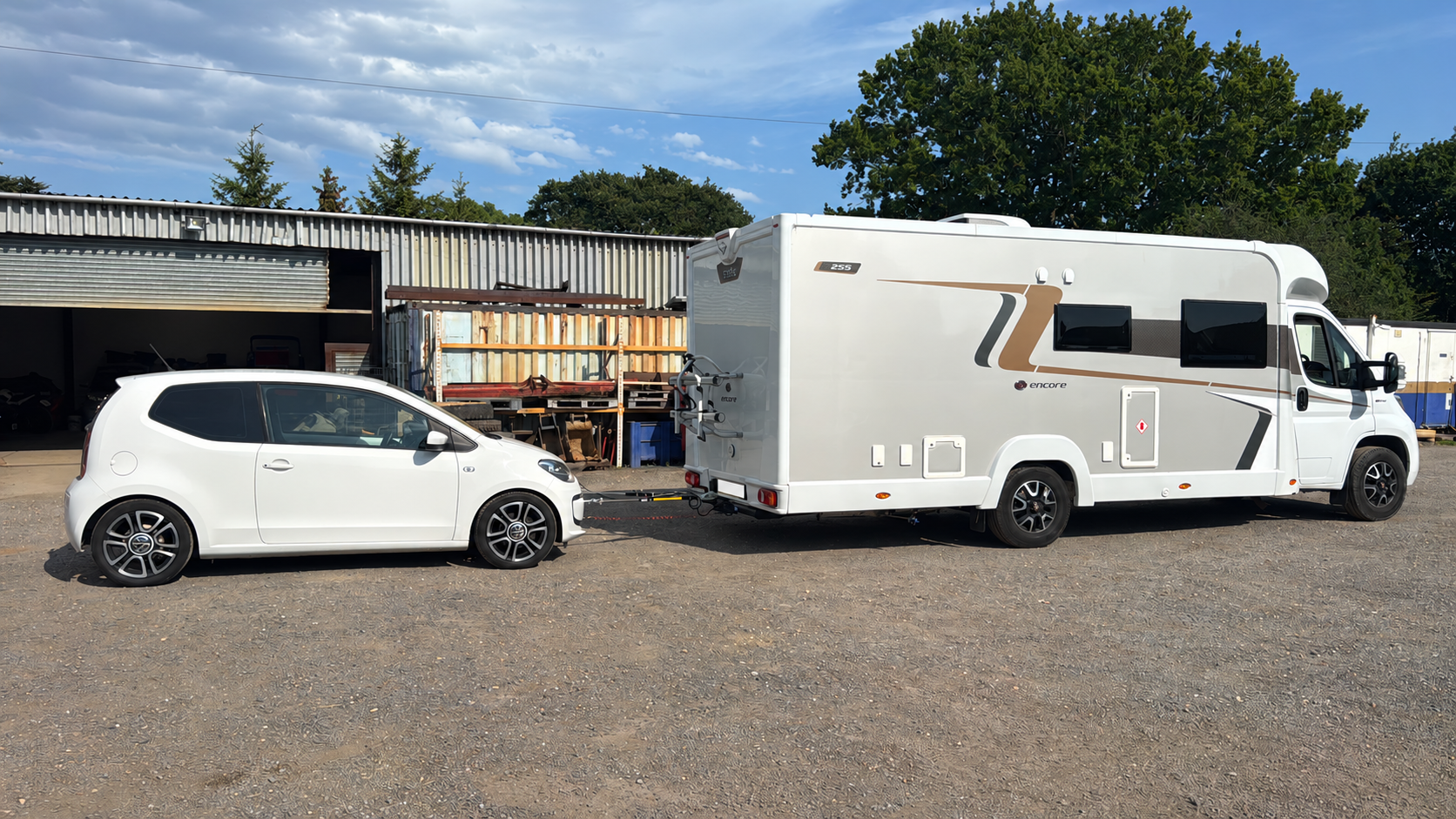 Volkswagen Up TowGlide installation